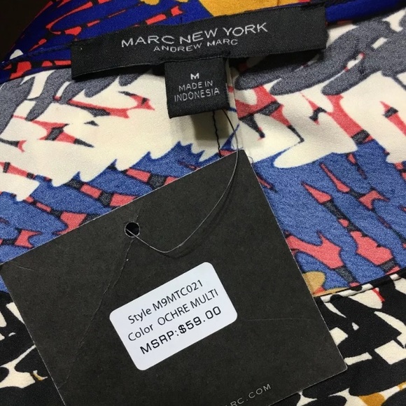 Andrew Marc New York Animal Print Women's Size M - Picture 6 of 8